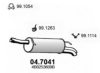 AUDI 4B0253609BE End Silencer